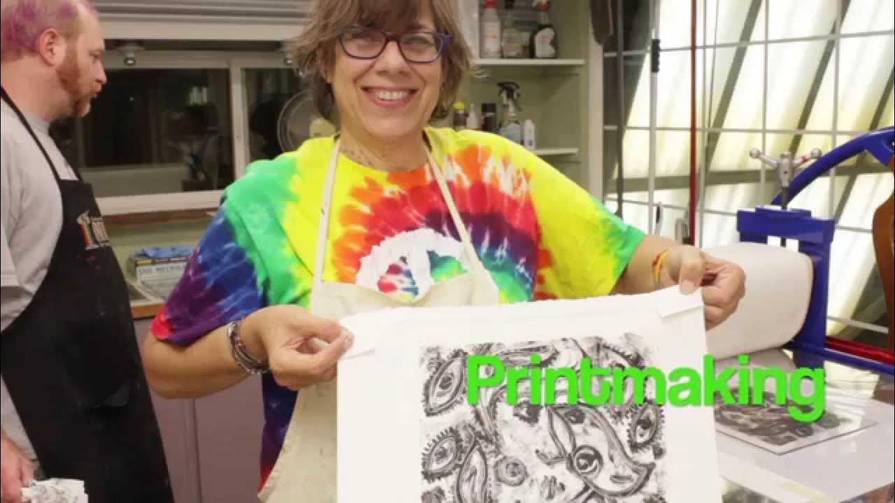 Printmaking Class YouTube