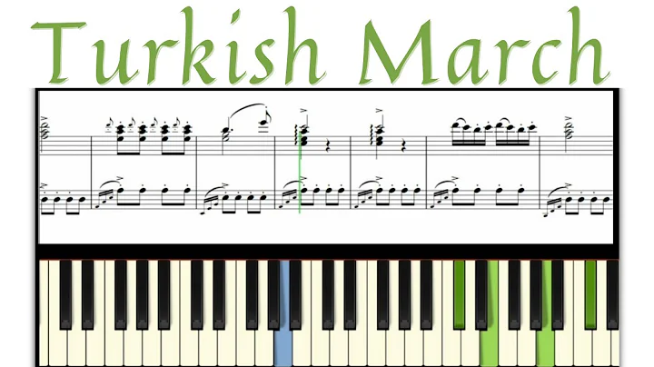 Turkish March Rondo Alla Turca: Mozart piano Sonat...