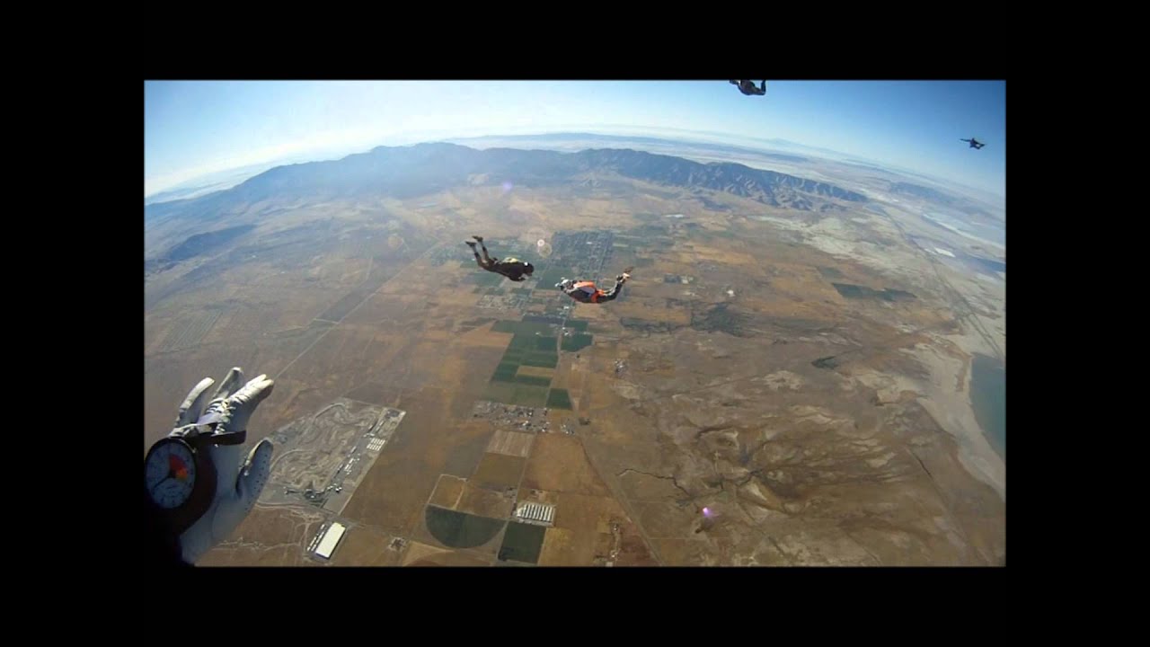 7Way Skydive Formation over Tooele, UT YouTube