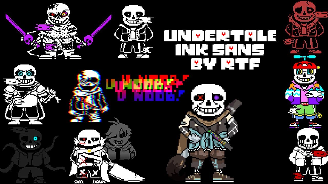 Ink Sans fight (intense) Project by Ninth Headline