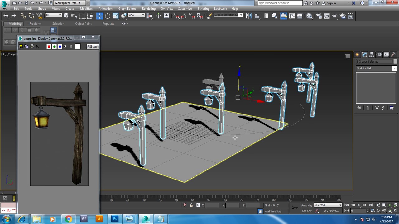 Speed Modeling a prop Tutorial in 3dsmax. - YouTube