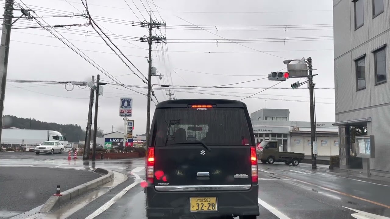 滋賀県甲賀市甲賀町～甲賀市水口町 県道4号線 草津伊賀線 一部他道