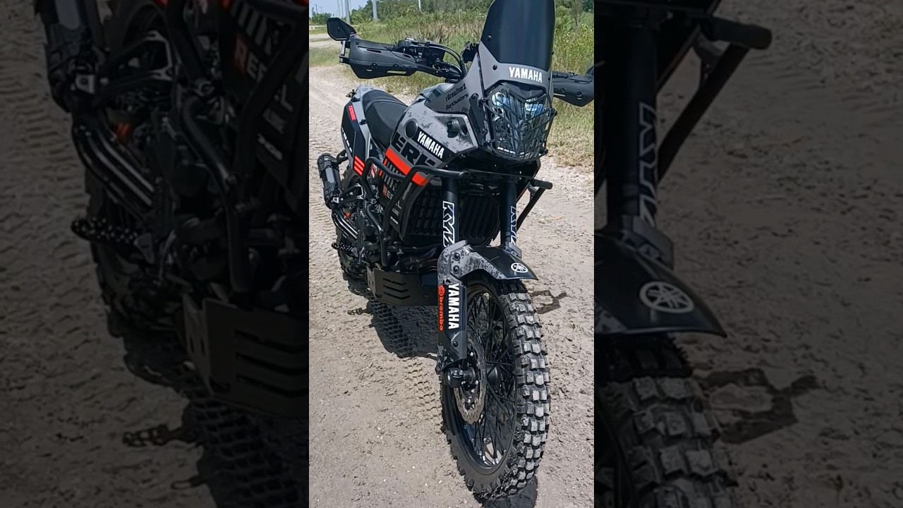 tenere offroad, the trails are underwater! 