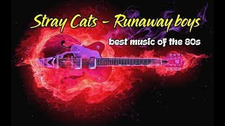 Stray Cats - Runaway Boys (Lyrics Animation)