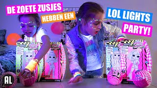 DE ZOETE ZUSJES en de LOL LIGHTS PARTY!! [LOL Lights Surprise Doll, Glitter En Pets] ♥DeZoeteZusjes♥