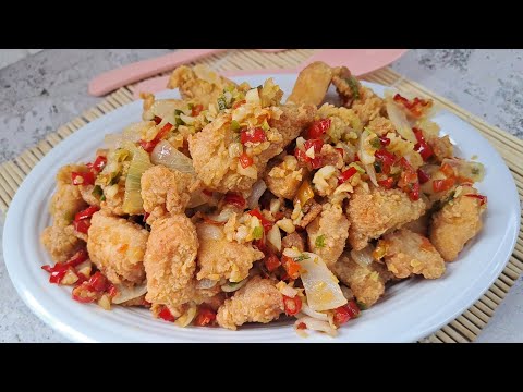 Resep Ayam Pop Cabe Garam