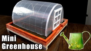 Building Mini Greenhouse | Small constructions from mini bricks