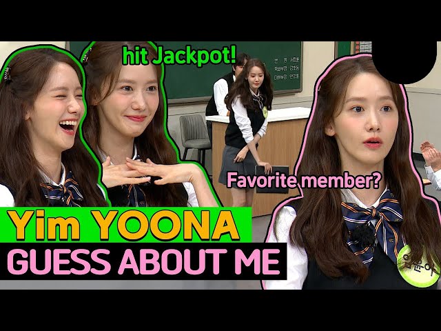 Favoirte member in SNSD? The moment YOONA hit the jackpot? wow, that's interesting. #Girlsgeneration class=
