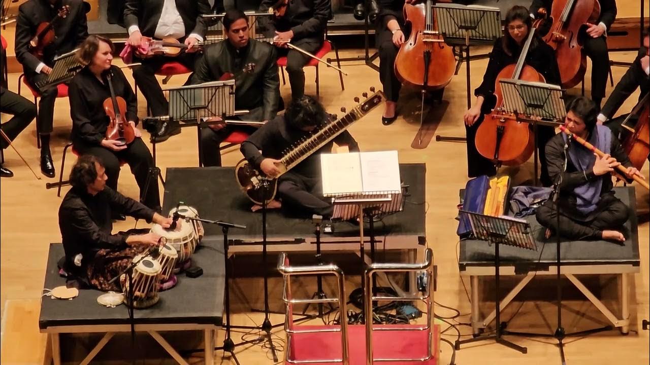 Ustad Zakir Hussain with Niladri Kumar and Rakesh Chaurasia. Trio only