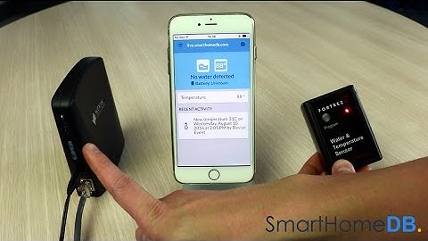 HOW-TO: Unpair and Disconnect your Nexia Bridge from a FortrezZ Water and Temperature Sensor