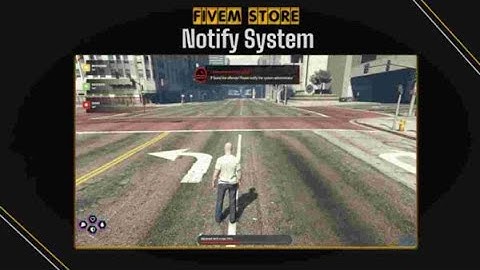 Fivem Notify UI + Progressbar UI + Admin Announcement System | FiveM Scripting | FiveM Mods