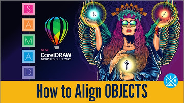 How to Align objects in CorelDraw