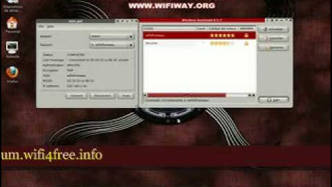 Wireless Assistant & Wpa-gui - connect to the internet WPA connection - Wifiway 3.4 Tutorial english