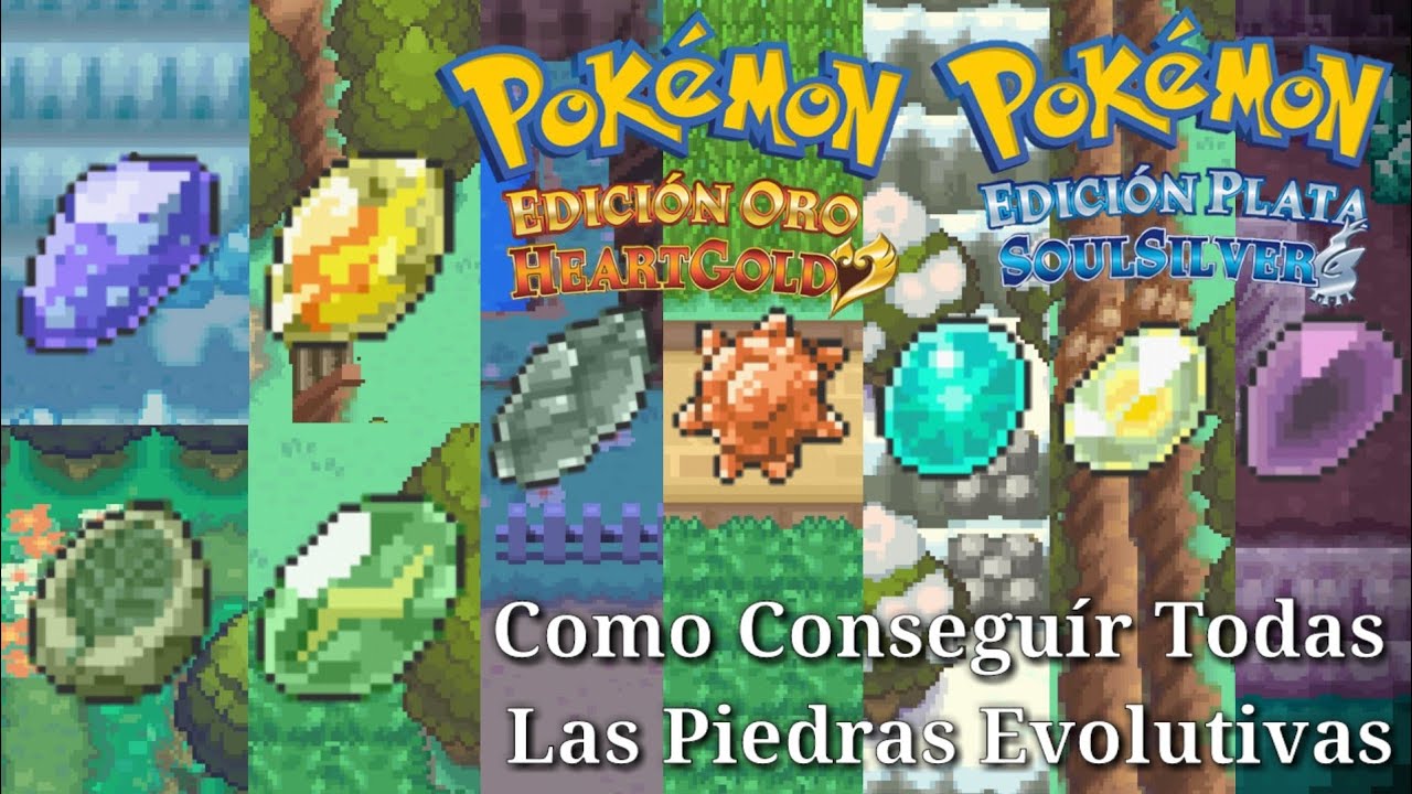 Conseguir Todas las Piedras Evolutivas En Pokemon Oro HeartGold y Plata Conseguir Todas las Piedras Evolutivas En Pokemon Oro HeartGold y Plata