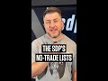What teams are on your no-trade list? 😅 #SDP