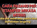 cara pasang per stamper | how to install the stamper spring| #stamper #tampingrammer