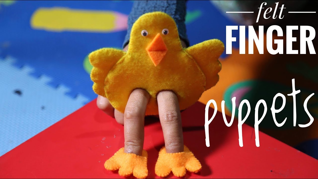 Felt Finger Puppets Tutorial Cara Membuat Boneka Jari Dari Kain Flanel Mainan Anak Youtube Boneka Jari Kain Flanel Boneka