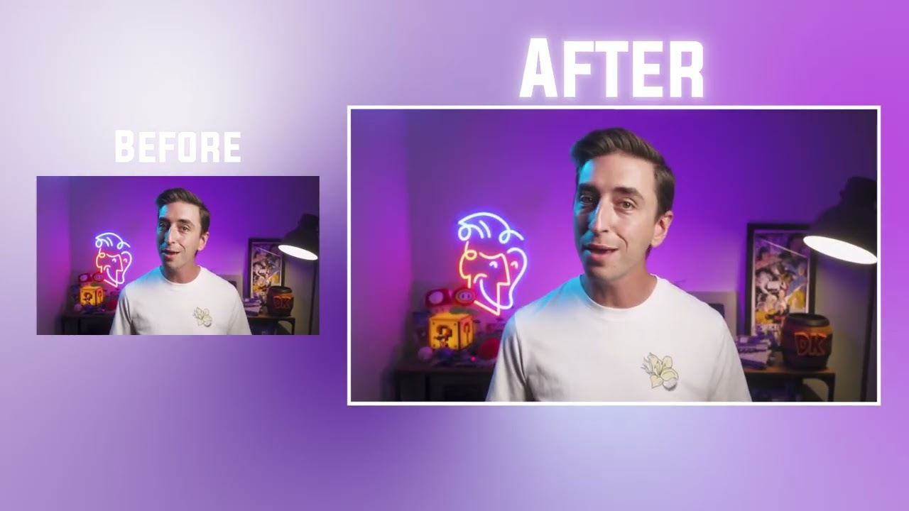 Before & after, edits like this stop the scroll and boost retention