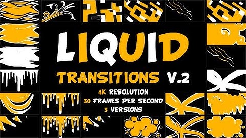 Liquid Transitions V.2 Motion Graphics Templates