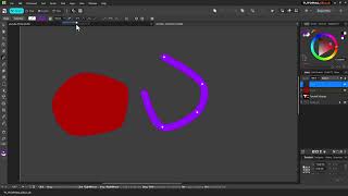 0028. Das Zeichenstift-Werkzeug in Affinity Studio