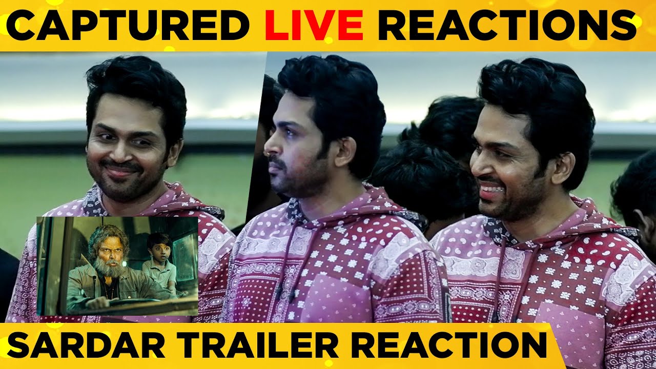 Sardar Official Trailer Reaction Kerala - Karthi, RaashiiKhanna | GV Prakash Kumar | P.S Mithran