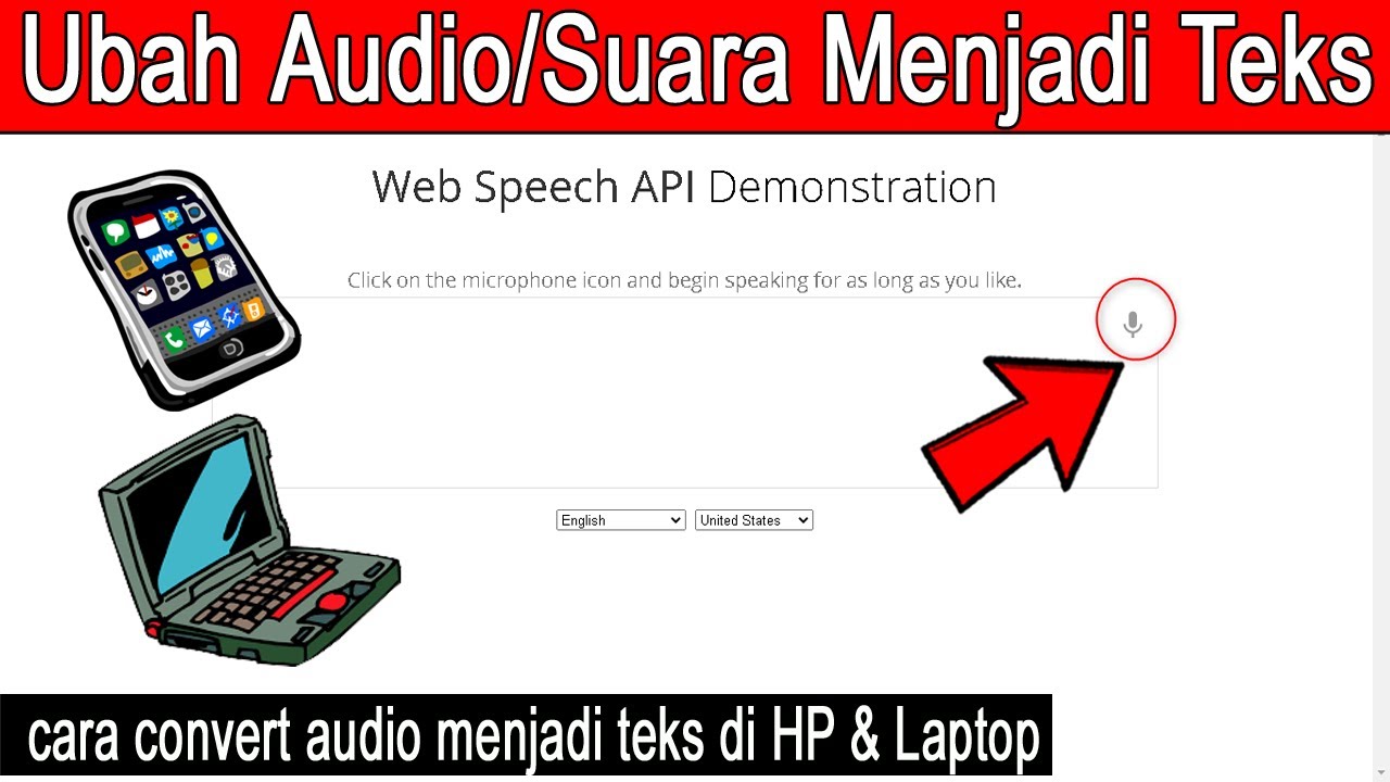 Cara Convert Audio ke Text Online di Handphon atau Laptop YouTube