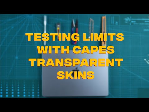 TESTING the CAPES Transparent skin on MacBook Pro M1 (INSANELY GOOD) - video from Capes