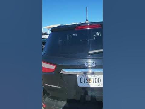 How to open trunk on a Ford Ecosport - YouTube