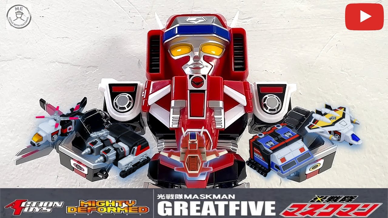 Action Toys光戦隊マスクマンGreatfiveグレートファイブMD02 グレートファイブ | キャラクター | 光戦隊マスクマン | Action Toys
