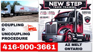 Coupling and Uncoupling | AZ License | MELT | Truck Inspection | Schedule 1 | CDL | Truck Driving