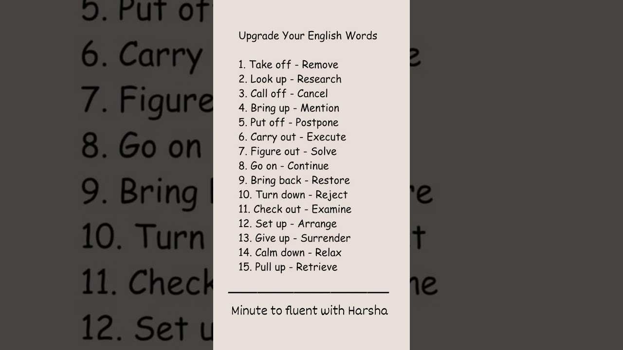 🥇 Upgrade Your English Words (Save This Post!) 