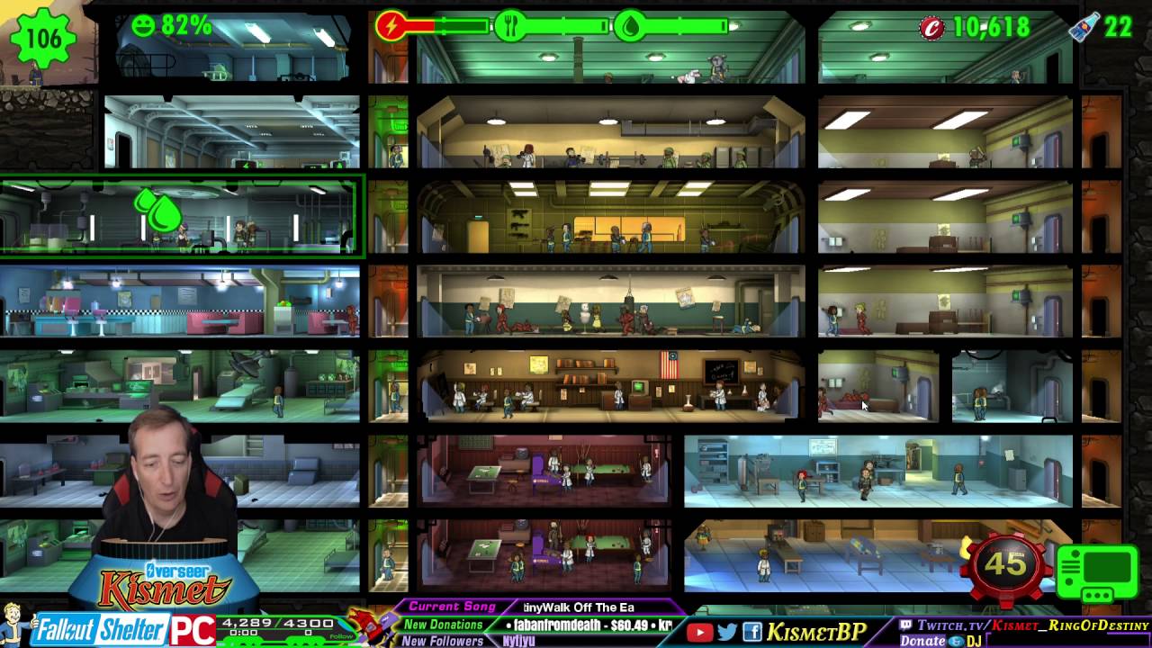 Fallout Shelter PC | Day 12 with Kismet Tips