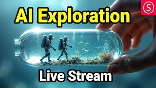 AI EXPLORATION  - Live Stream - Join me & Have Fun