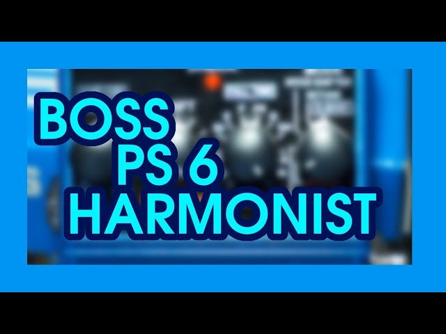 👉🎛 DEMO Pedal BOSS PS6 harmonist (Pedal ARMONIZADOR) | Guitarra Socrática capítulo 6