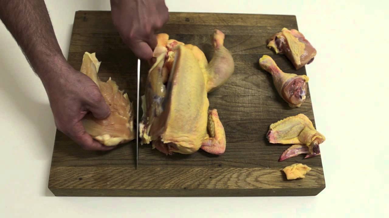 Huhn zerteilen Schritt für Schritt - YouTube