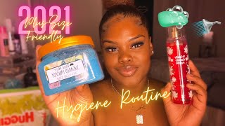 PLUS size 🧼 DETAILED HYGIENE ROUTINE | tips on how to smell good 🛁