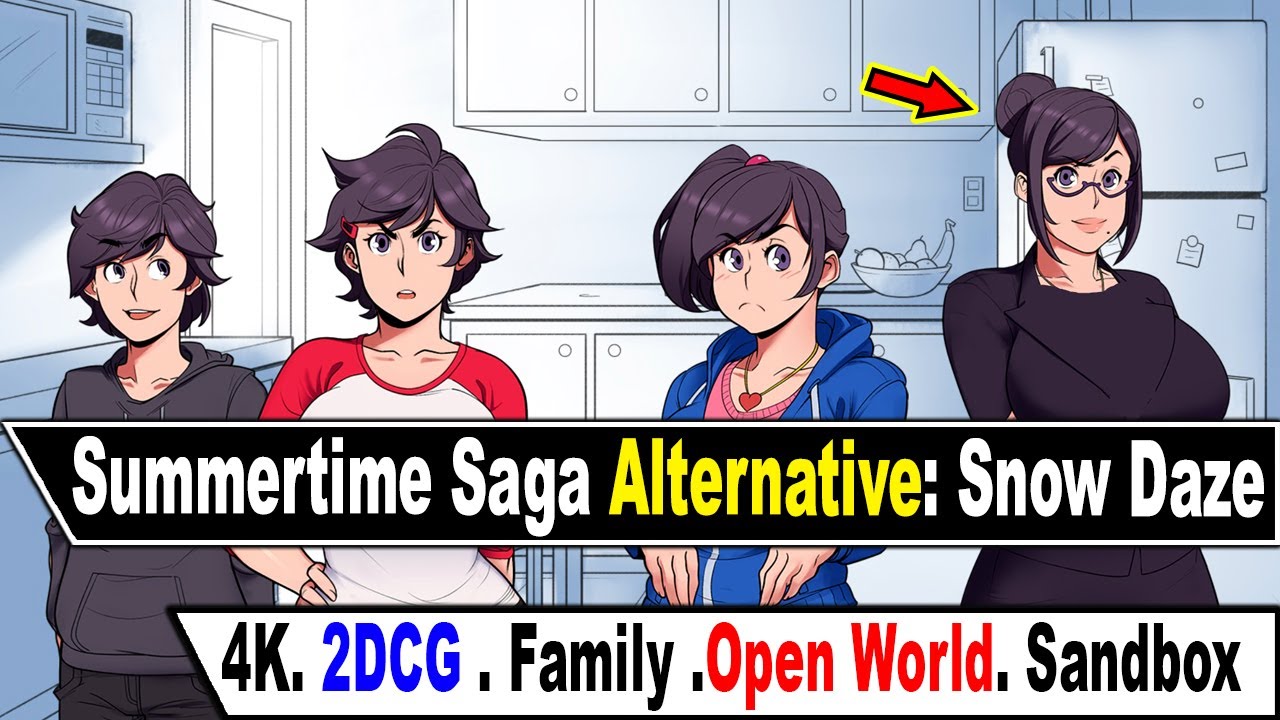 Best Summertime Saga Alternative: Snow Daze