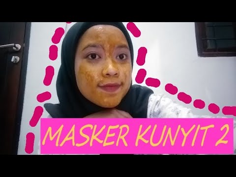 MASKER KUNYIT 2 || Menghilangkan bekas jerawat yang hitam