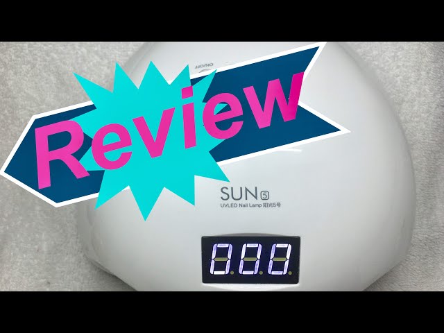 Amazon.com: Bibamm Sun 5 LED Nail Lamp, 48W Nail Dryer Gel Nail Polish  Curing LED UV Light with 4 Timers Automatic Sensor LCD Display Professional  Nail Art Tools Accessories for Fingernail Toenail