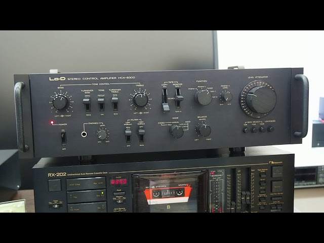 Lo-D HCA-8300 ￥60,000(1976年発売) - YouTube
