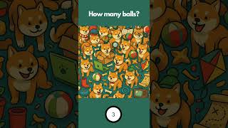 How many balls? | Picture Puzzle Challenge! #brainteaser #puzzle #picturepuzzle screenshot 4