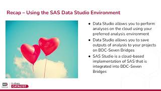 BDC-Seven Bridges: Data Studio with SAS