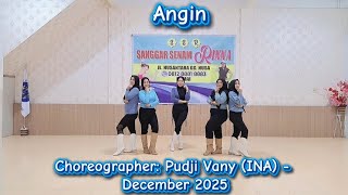 Angin Line Dance choreo Pudji Vany ina  Belego Dance