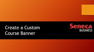 Create a Custom Course Banner