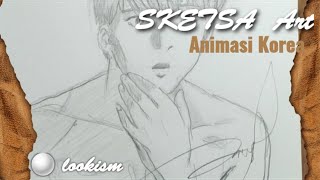 SKETSA lookism - Serial Animasi Korea ll Adaptasi Monhwa