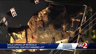 Massive sinkhole forces Ocala business to close
