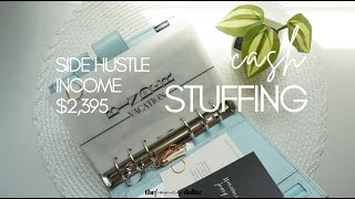 Cash Stuffing $2,395  Side Income