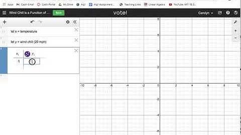 Creating Tables and Notes in Desmos