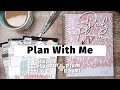 Plum Paper Daily Plan With Me using Happy Planner Stickers | Jan 18-24 | How I use my daily planner