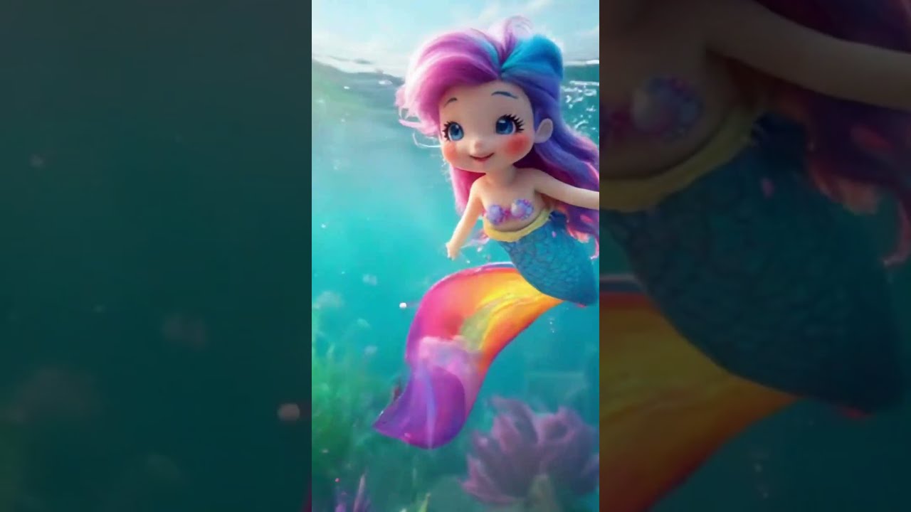 Mermaid Song For Kids Sing The Fun With A Rainbow 